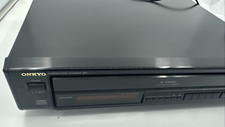 Onkyo DX-C201 5 Disc CD Player Changer R1 No Remote - Tested - Parts Only -READ