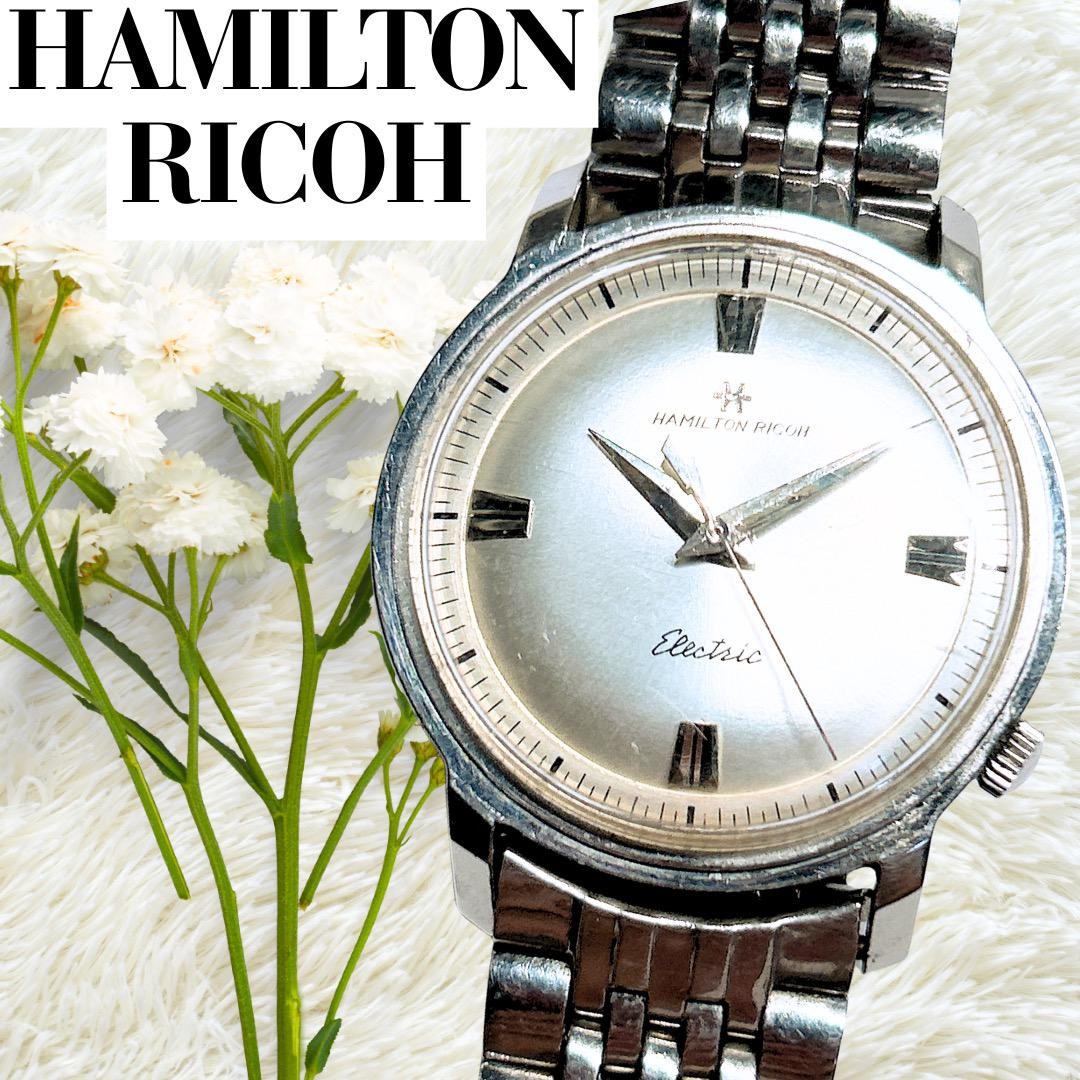 稼働 ハミルトン リコー エレクトリック HAMILTON 腕時計 E1003 Hamilton Ricoh Electric Hamilton Watch E1003 Vintage Quartz