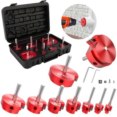 PVC Pipe Reamer 9Pcs 0.5-4 Inch SCH40 Fitting Saver Aluminum DIYLOG 1-1 2-1