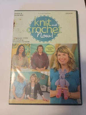 Knit and Crochet Now Season 6 (3 dvds with pattern CD-ROM) L13