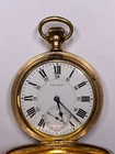 Antique Waltham 17 Jewels Gold Filled Pocket Watch Pre-Owned Runs (29-17)