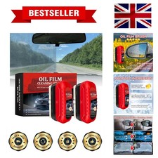 Eco-Friendly Automotive Glass Cleaning Kit with Anti-Fog - 2-Pack Essential Duo