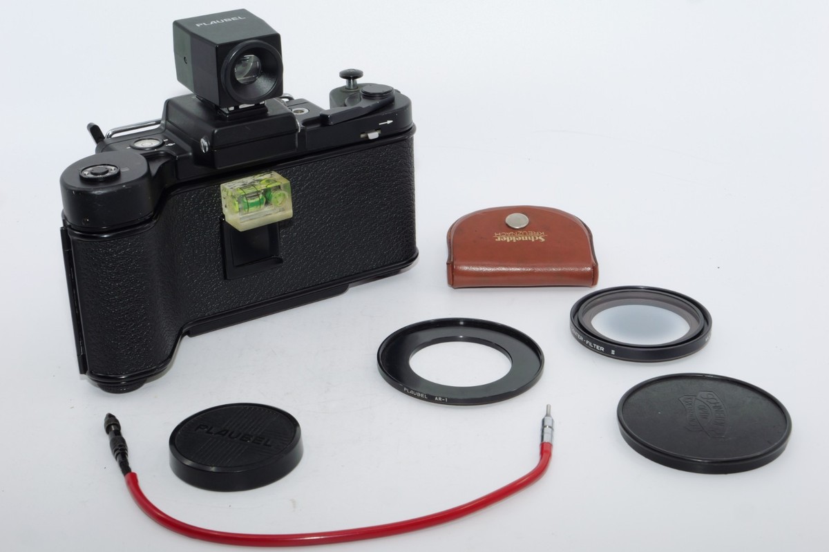Plaubel 69W Proshift camera. Super-Angulon 47mm f5.6 lens. Finder