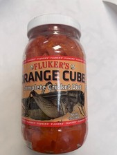 RA Fluker's Orange Cube Complete Cricket Diet - 12 oz 340g 