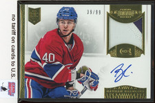 2013-14 Dominion Patches Autographs #APNU Nathan Beaulieu 39/99