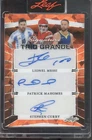 2025 Leaf Trio Crystal Lionel Messi Patrick Mahomes Stephen Curry 1/1 Auto