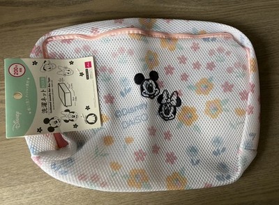 NEW! Daiso x Disney Mickey and Minnie Mouse Mesh Net Laundry Bag Box Type