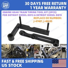 For Detroit Diesel Dd13 Dd15 Engine Gear Train Timing Tool Kit J-47487 J-48630