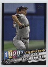 2020 Topps Update Decades Best Pitchers Black 114/299 Andy Pettitte #DB-49 1i5b