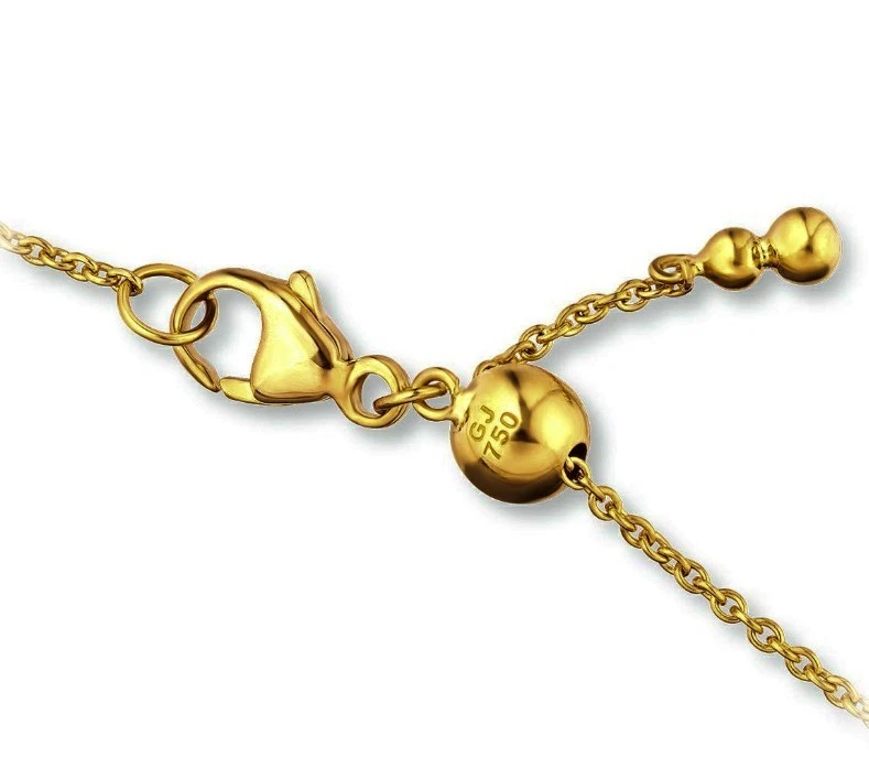 Georg Jensen Moonlight Uva 18k Oro Amarillo Cadena Brazalete Brazalete 7.3 pu... - Imagen 2 de 2