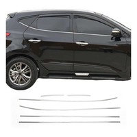 Fensterleisten Zierleisten FüR Hyundai Ix35 2010-2015 Edelstahl Chrom 6Tlg