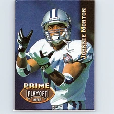 1995 Playoff Prime - Johnnie Morton #86 - Detroit Lions