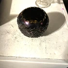Vintage DUGAN Amethyst Carnival Glass “GRAPE DELIGHT” 6 Toed Rose Bowl!