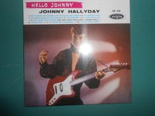 JOHNNY HALLYDAY Hello Johnny CD VINYL REPLICA 25 CMS VOGUE NEUF