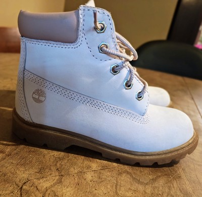 Classic Timberlands 6 Boots Little Kids Size 12 Pink Waterproof