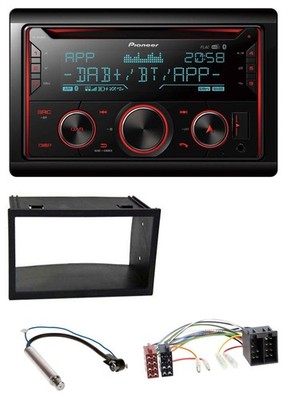 Pioneer 2DIN DAB MP3 Bluetooth USB CD Autoradio für Seat Ibiza (2002-2008)