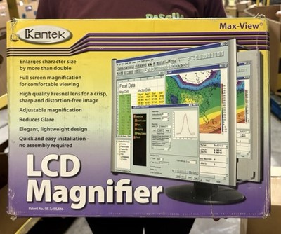 Kantek LCD Monitor Magnifier Filter for 15'' Flat Panel Monitor