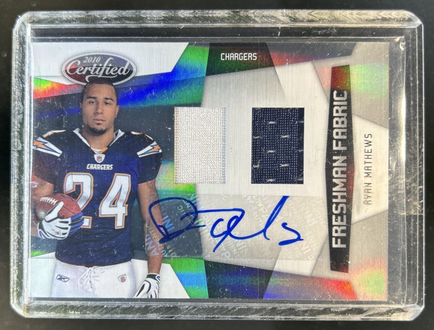 Ryan Mathews Panini Certified #301 Jersey Autograph