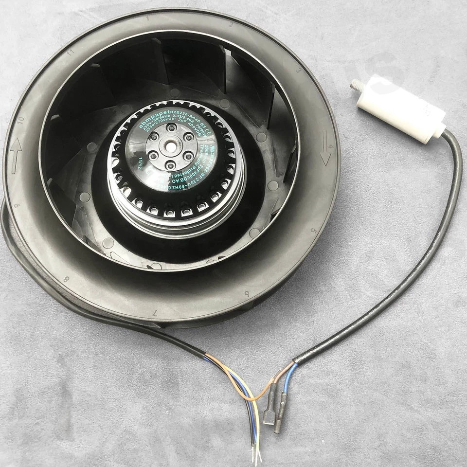 Nuevo Ventilador de refrigeración 1 pieza R2E220-AA40-B5 50/60Hz 230V 100W R2E220AA40B5 Foto 2 de 4