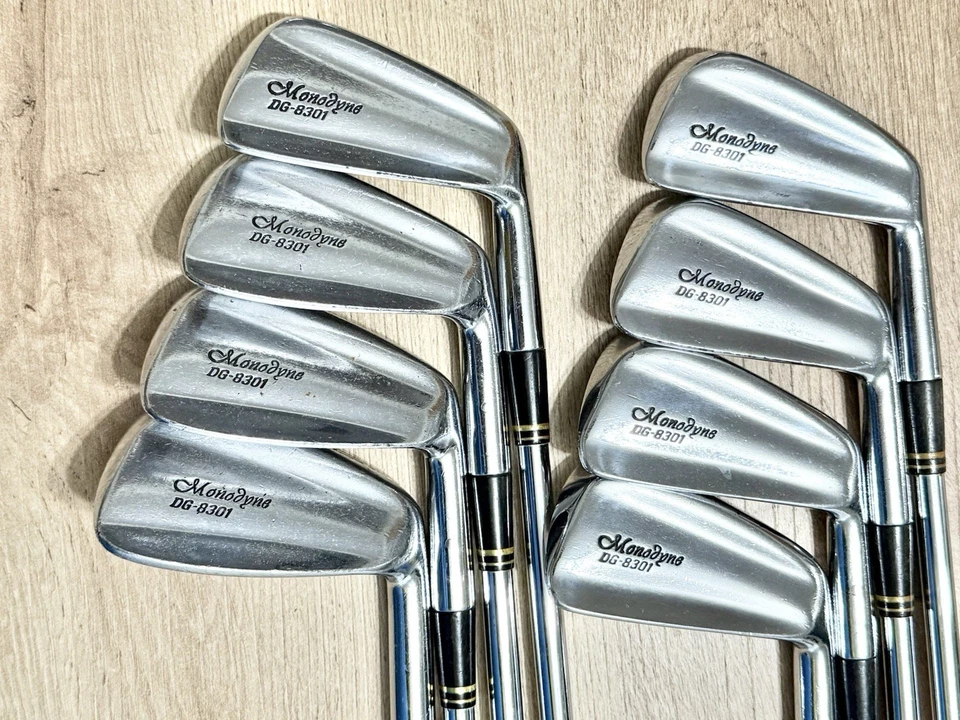 Vintage Daiwa Monodyne DG-8301 Blade Iron Set 3-PW Steel Shafts Stiff Flex - Image 2 of 4