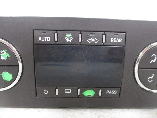 GMC Yukon 2007-2011 doble automático temperatura clima control delantero OEM LKQ Foto 3 de 4