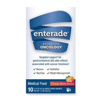 enterade Advanced Oncology Oral Supplement Orange Berry 0.13 oz. Packet 1 Ct