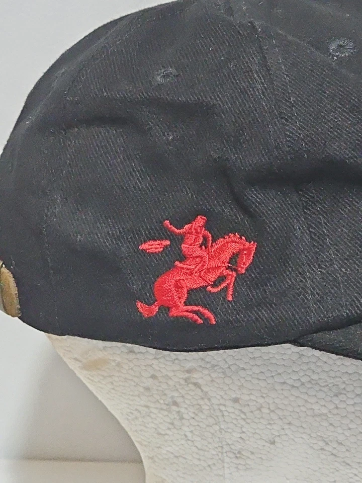 复古 90 年代万宝路 M 标志骑马绑带帽 — 第 4/4 张图片