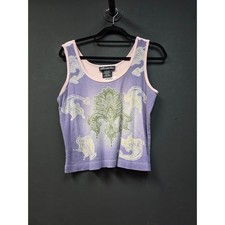 Vintage Y2K No Boundaries Crop Top Size Large