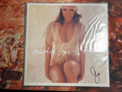 SIGNED Jennifer Lopez This Is Me...Then Vinyl LP 20th Anniversary JLO New x1