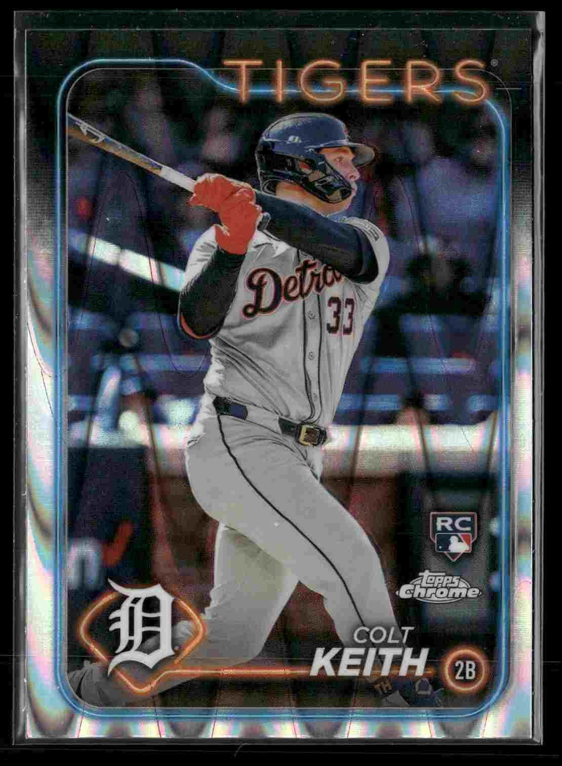 2024 Topps Chrome #2 Colt Keith Raywave Refractors