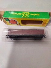 HOBBY TT  BERLINER BAHNEN WAGON MARCHANDISE LONG COUVERT BOITE TRES BEL ETAT