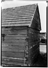 Vanleer Cedar Log Cabin,Swedesboro,Gloucester County,NJ,New Jersey,HABS,1