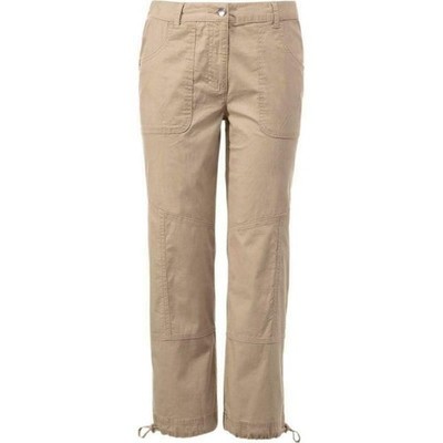 Damen 3/4 Caprihose von Cheer Mode beige, Gr.44,Neu