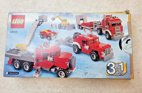 LEGO Creator 31005 Construction Hauler Complete Retired Set Box Manual