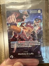 monkey d luffy op05-060 psa magazine promo