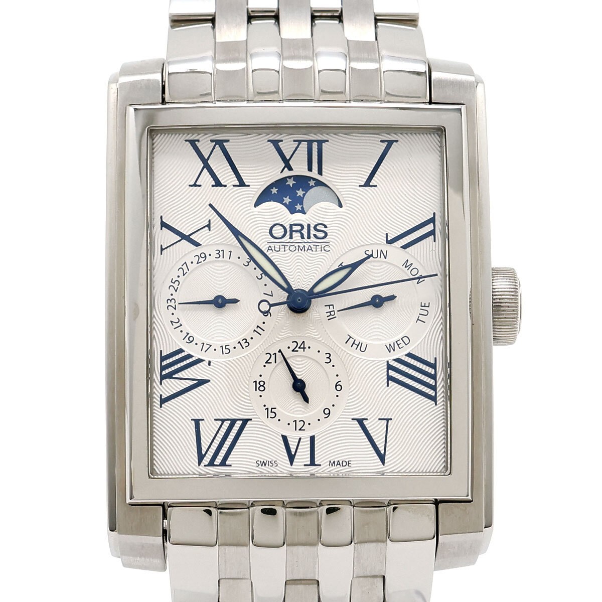 Oris Rectangular Complication 01.581.7658 Watch D… - image 3