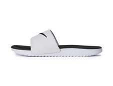 Nike Kawa Slides Kids Black/White Size 11C New with Box