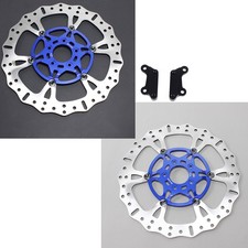 2PCS 14.0" Big Blue Front Brake Rotor for Harley Street Road Glide FLHT FLHR 09 