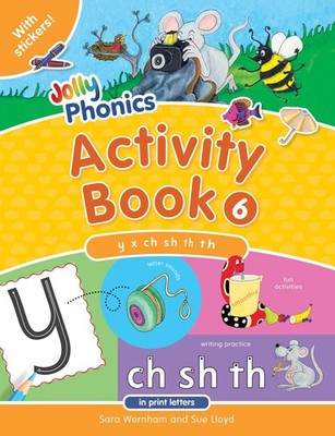 Jolly Phonics Activity Book: In Print Letters (6) (Jolly Phonics Activity Bo...
