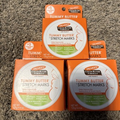 PACK OF 3 - Palmer's Cocoa Butter Formula Tummy Butter for Stretch Marks  4.4oz