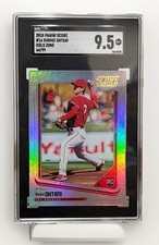 2018 Panini Chronicles Gold Zone Refractor SHOHEI OHTANI RC /99 - SGC 9.5 💎📈