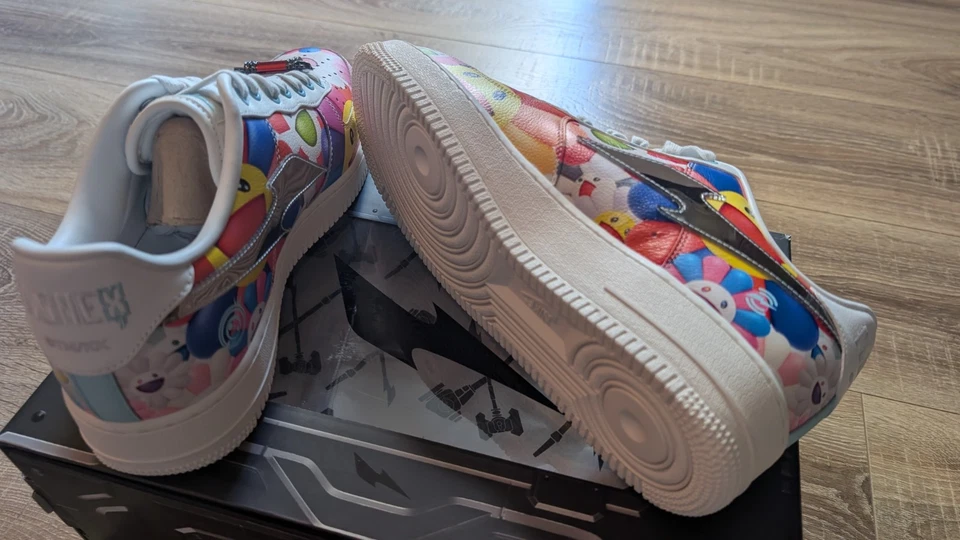 Nike Air Force 1 Low RTFKT x Takashi Murakami Drip (EU44 US10 FQ4051-900) - Photo 3/4