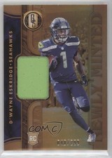 2021 Panini Gold Standard Newly Minted Memorabilia 48/299 D'Wayne Eskridge 0ik7