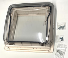 Mini Heki Rooflight Clear Dome Non Vented Skylight 43-60mm Motorhome Roof HKR10