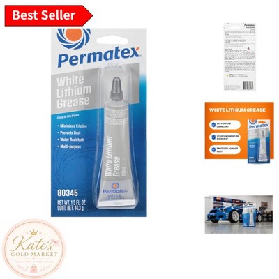 Versatile White Lithium Grease, 1.5 oz - Perfect for Home and Fleet Maintenance