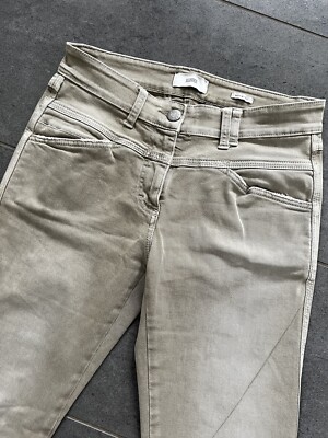 CLOSED PEDAL POSITION  DAMENHOSE JEANS IT 40= DE 34 BEIGE  TOP