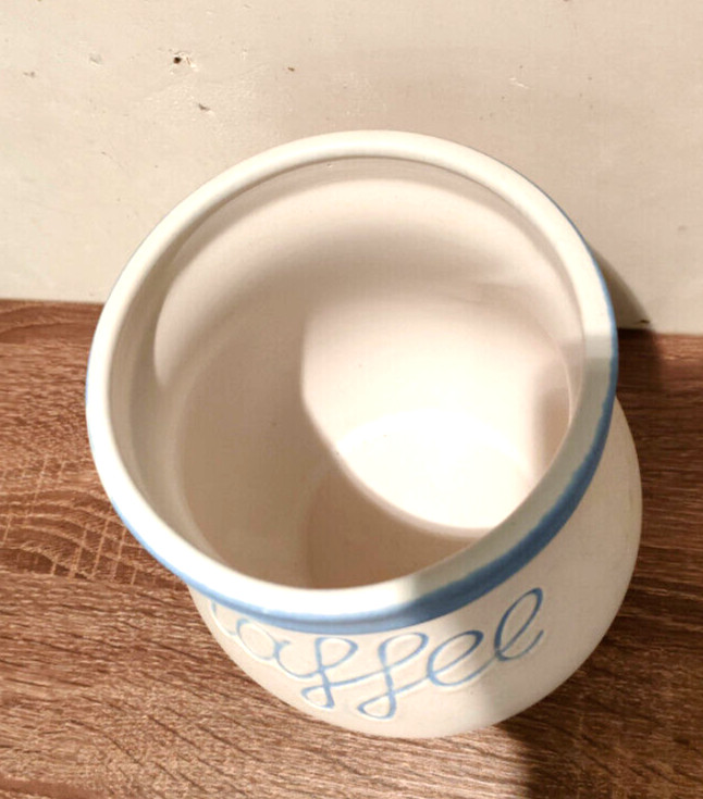 Großer Kaffeetopf Jopeko Keramik Steinzeug mit Deckel ca 17 cm hoch NEU TOP