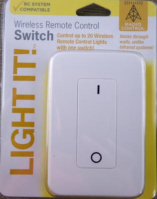 Fulcrum Light It Wireless Replacement Switch Parts White 1 PK  