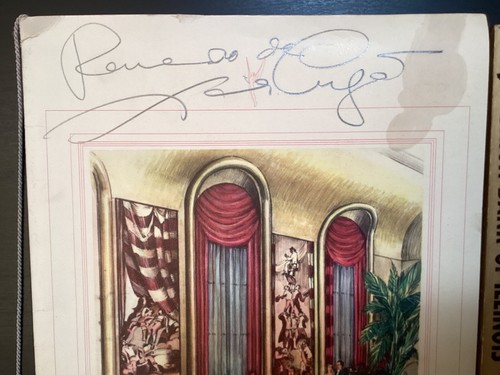 Menù Waldorf Astoria 1939 firmato da Xavier Cugat - Foto 2 di 16