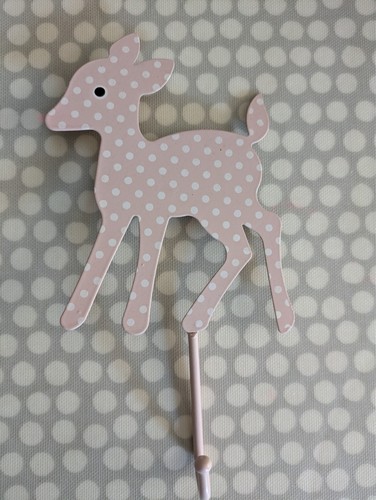 Metal animal door wall hooks bunny bird deer squirrel - Picture 7 of 7